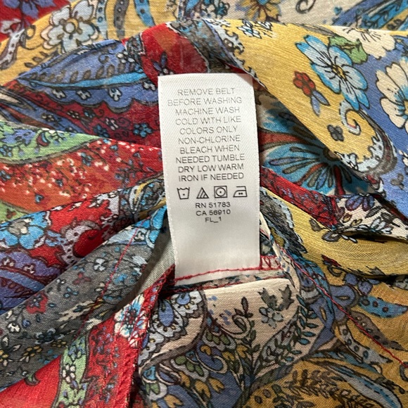 Maurices Semi-Sheer Button Front Top - Picture 9 of 9